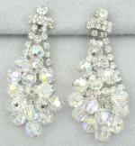 Newly Added Rhinestone & Crystal Bead Chandelier Earrings