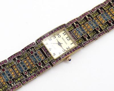 Heidi Daus Art Deco Style Wrist Watch - Garden Party  display picture 2